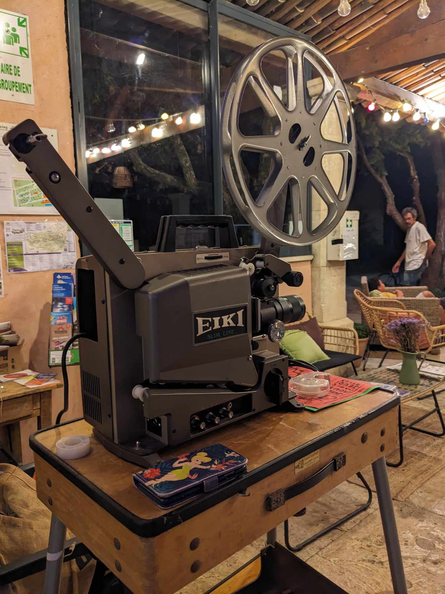 soirée cinéma en plein air aux Cerisiers