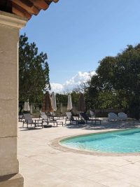 camping familial - Plage de la piscine des Cerisiers