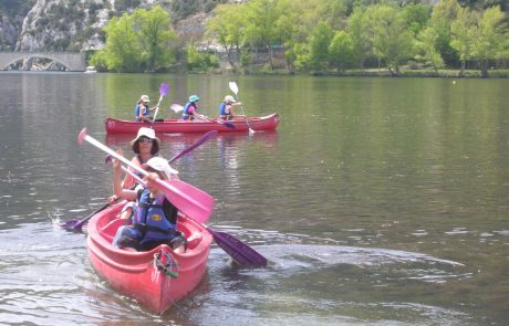 canoe camping les cerisiers luberon